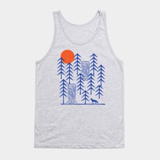 Wild Fox in the Woods Tank Top